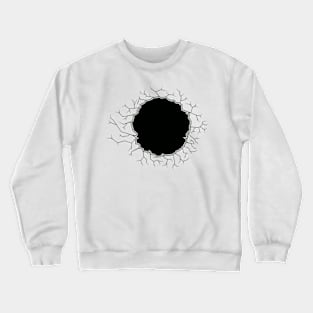 holes and cracks Crewneck Sweatshirt